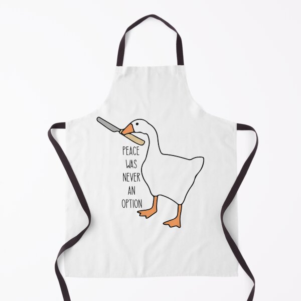 Item preview,  Peace Was Never An Option - Funny Untitled Goose Game designed and sold by gerrellpettif.