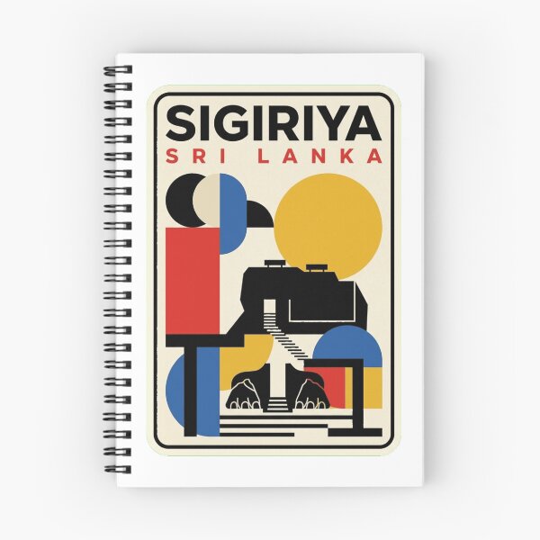 Item preview, Retro Sigiriya Bauhaus Geometric Skyline designed and sold by k3rstman1.