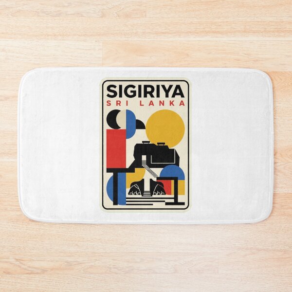 Item preview, Retro Sigiriya Bauhaus Geometric Skyline designed and sold by k3rstman1.