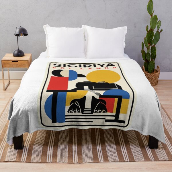 Item preview, Retro Sigiriya Bauhaus Geometric Skyline designed and sold by k3rstman1.