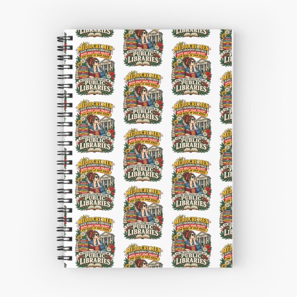 Item preview, Public Libraries Feminist Book Lover Girl Reading Literature Vintage Art designed and sold by GiftsProShop.