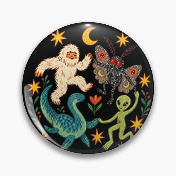 Item preview, Cute Cryptid Friends Dancing Together designed and sold by haitrieuic96.