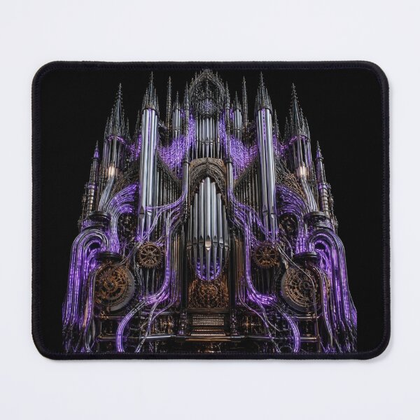 Item preview, Gothic Cathedral Pipe Organ Cyberpunk Archive designed and sold by LazyDayzCo.