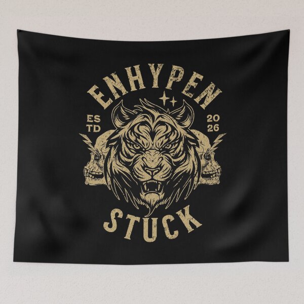 Item preview, Enhypen tiger stuck engene designed and sold by Morcawork.