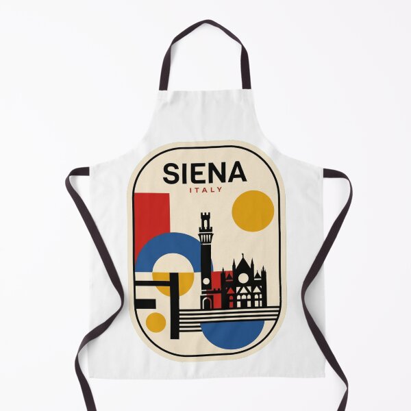 Item preview, Retro Siena Bauhaus Geometric Skyline designed and sold by k3rstman1.