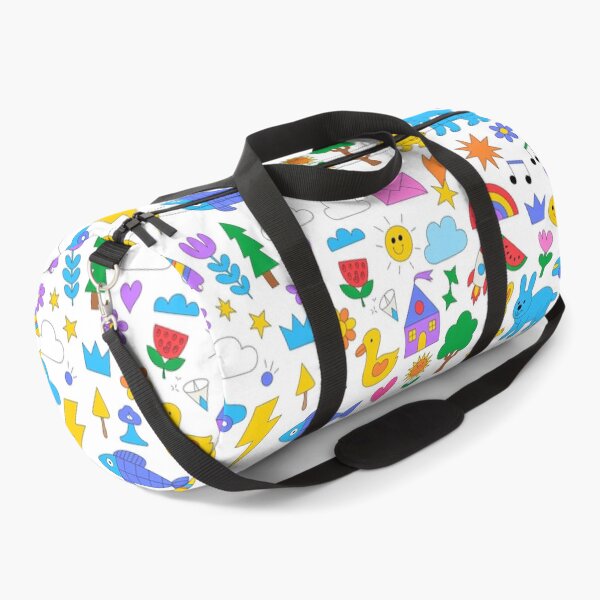 Item preview, Colorful Hand Drawn Icon Collection designed and sold by Mindful Wall Art Studio.