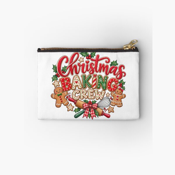 Item preview, Christmas Baking Crew with Gingerbread and Whisk designed and sold by skyartdesign.