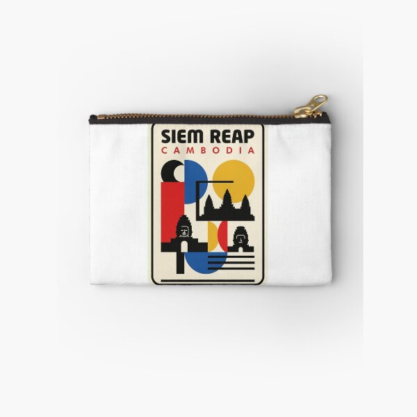 Item preview, Retro Siem Reap Bauhaus Geometric Skyline designed and sold by k3rstman1.