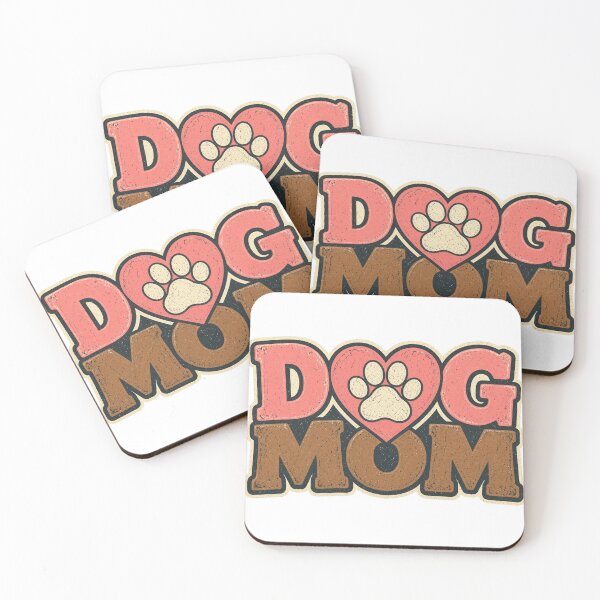 Item preview, Dog Mom Heart Paw Print Bold Pet Parent Tee designed and sold by GSideArtStore.