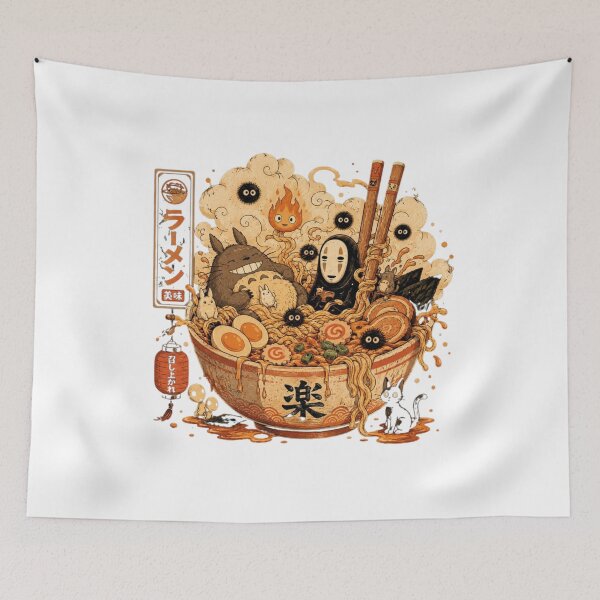 Item preview, Spirited Away No Face Ramen designed and sold by davos-xa.