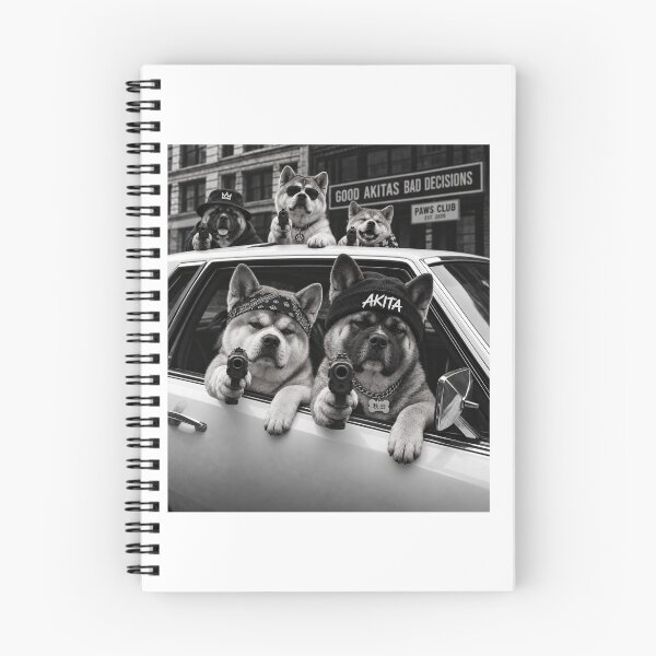 Item preview, Funny Akita Good Dog Bad Decisions designed and sold by luu phong.