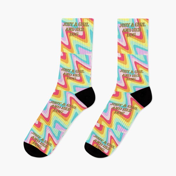 Item preview, Just a girl and her dug stripes designed and sold by Ana Gorozpe.