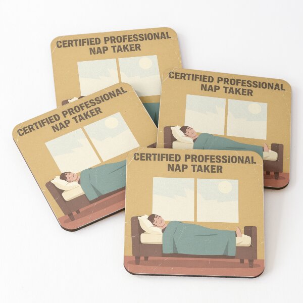Item preview, Certified Professional Nap Taker designed and sold by PictorialWhimsy.
