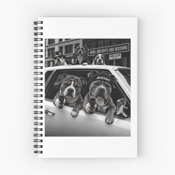 Item preview, Funny Amstaff Good Dog Bad Decisions designed and sold by luu phong.