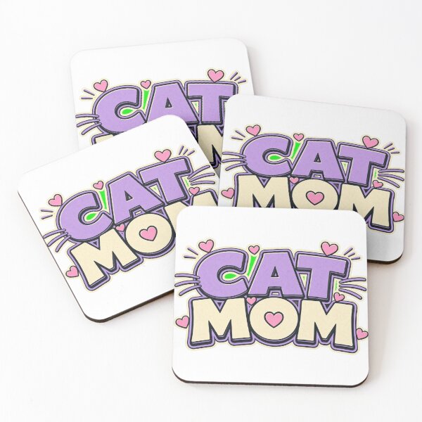 Item preview, Cat Mom Whiskers And Hearts Cute Pet Parent Tee designed and sold by GSideArtStore.