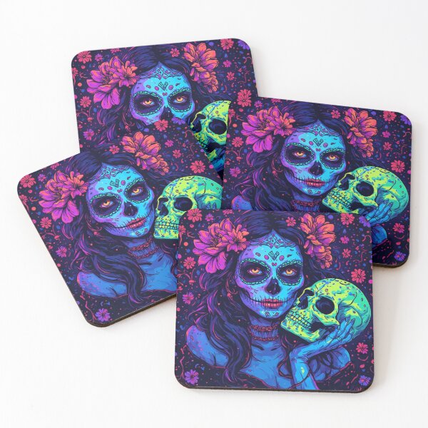 Item preview, Sugar Skull Lady designed and sold by TheDarkWardrobe.