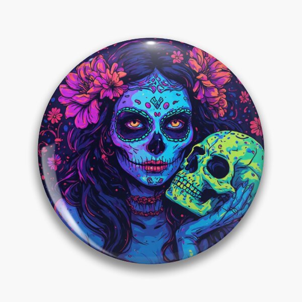 Item preview, Sugar Skull Lady designed and sold by TheDarkWardrobe.