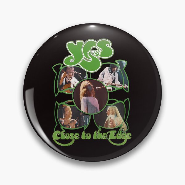 Item preview, YES Close to the Edge Band Portrait Retro Green designed and sold by ASTRAXO.