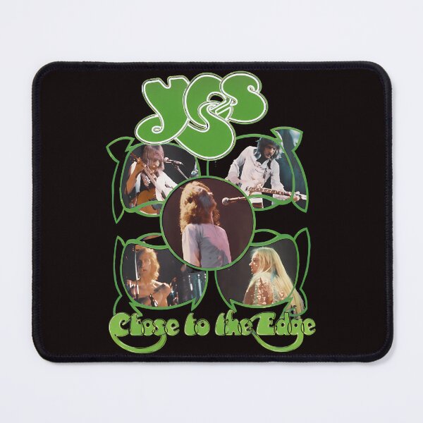 Item preview, YES Close to the Edge Band Portrait Retro Green designed and sold by ASTRAXO.