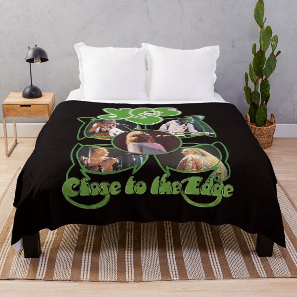 Item preview, YES Close to the Edge Band Portrait Retro Green designed and sold by ASTRAXO.