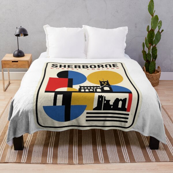 Item preview, Retro Sherborne Bauhaus Geometric Skyline designed and sold by k3rstman1.