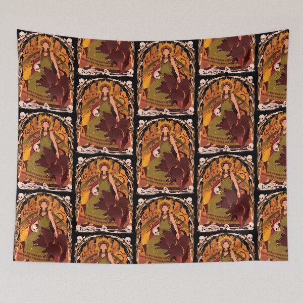 Item preview, Mythological Underworld Goddess Three Headed Dog Art designed and sold by RichardCSherid.