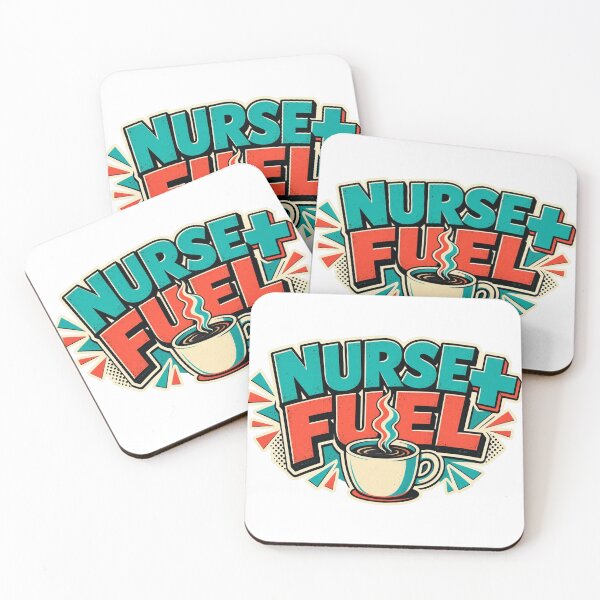 Item preview, Nurse Fuel Coffee And Care Healthcare Humor Tee designed and sold by GSideArtStore.