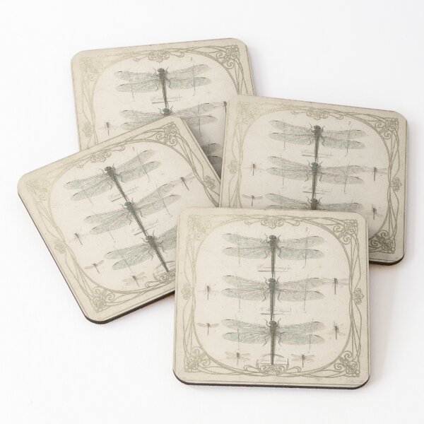 Item preview, Antique Dragonfly Specimen Study designed and sold by PictorialWhimsy.
