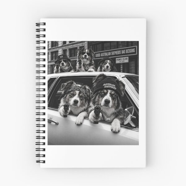 Item preview, Funny Australian Shepherd Good Dog Bad Decisions designed and sold by luu phong.