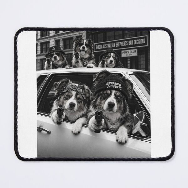 Item preview, Funny Australian Shepherd Good Dog Bad Decisions designed and sold by luu phong.