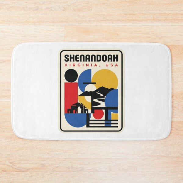 Item preview, Retro Shenandoah Bauhaus Geometric Skyline designed and sold by k3rstman1.