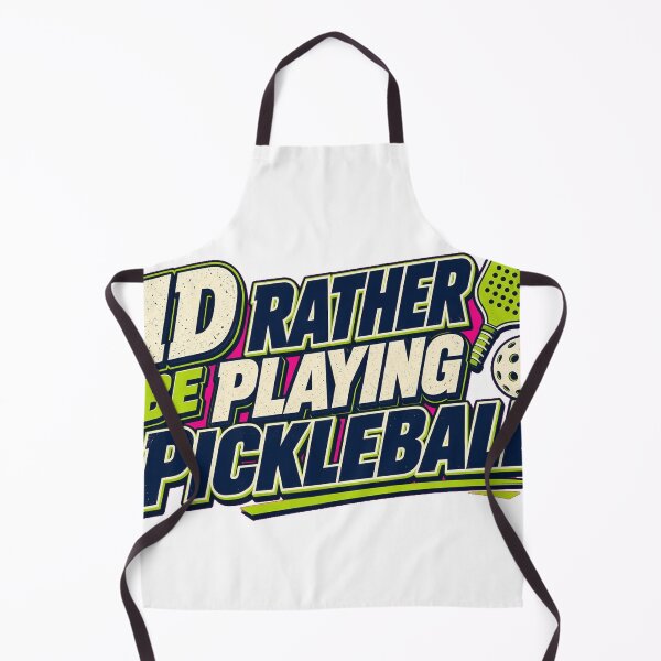 Item preview, Id Rather Be Playing Pickleball Sport Humor Tee designed and sold by GSideArtStore.