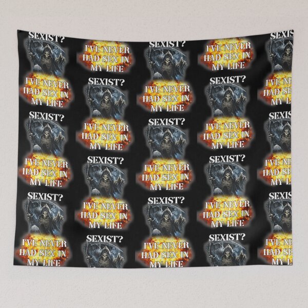 Item preview, Sarcastic Grim Reaper Fire Exploding Meme Graphic designed and sold by RichardCSherid.