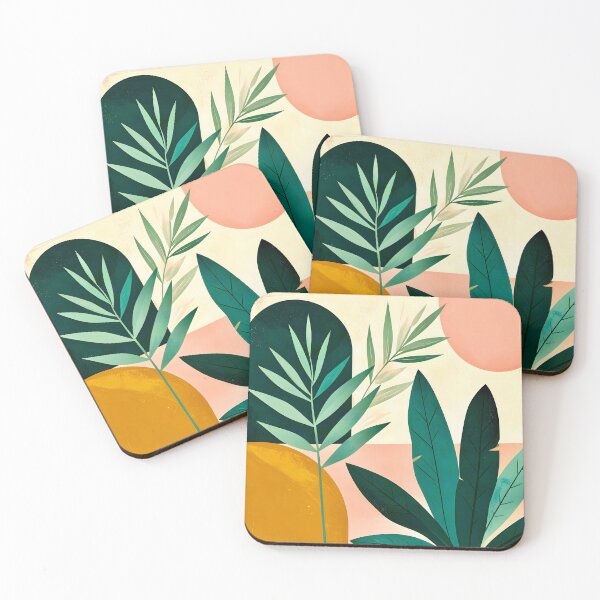Item preview, Abstract Botanical Composition  designed and sold by Vicky Brago-Mitchell®.