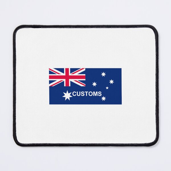 Item preview, Australian Customs Service Logo on Australian Flag Design designed and sold by ksawad.