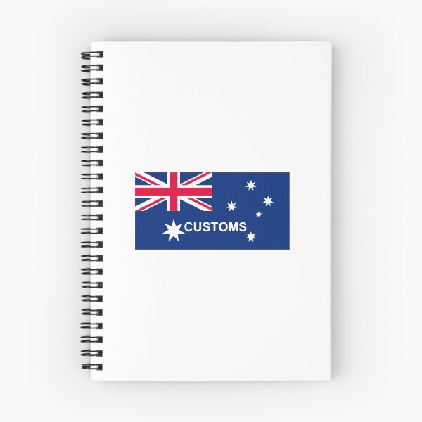 Item preview, Australian Customs Service Logo on Australian Flag Design designed and sold by ksawad.