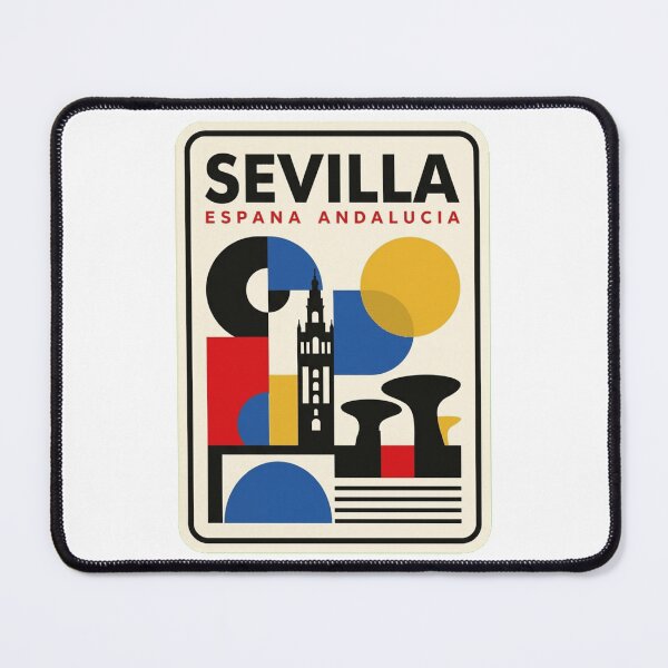 Item preview, Retro Sevilla Bauhaus Geometric Skyline designed and sold by k3rstman1.