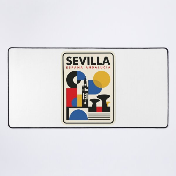 Item preview, Retro Sevilla Bauhaus Geometric Skyline designed and sold by k3rstman1.
