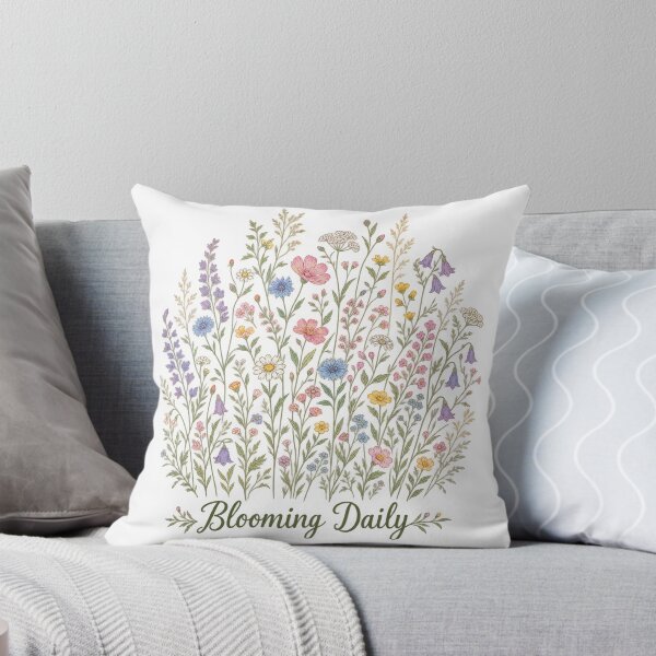 Item preview, Vintage Wildflower Blooming Design designed and sold by DivineHaven.