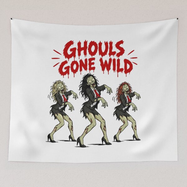 Item preview, Ghouls Gone Wild designed and sold by Birdie and Flynn.