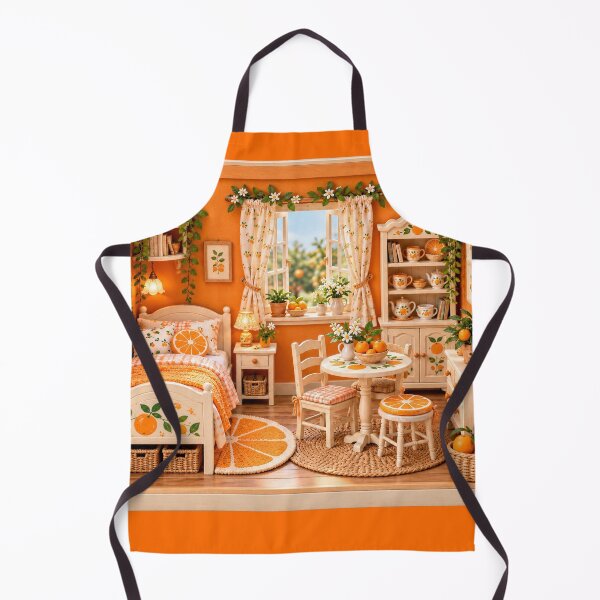 Item preview, Cozy Orange Miniature Room designed and sold by RisingSun7199.