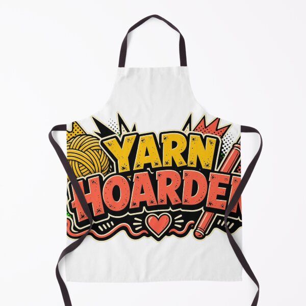 Item preview, Yarn Hoarder Funny Crochet Knitting Humor Tee designed and sold by GSideArtStore.