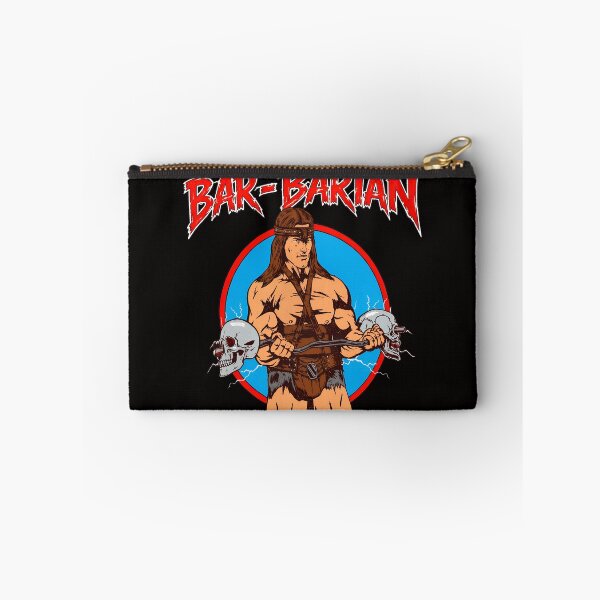 Item preview, Retro Barbarian Skull Weightlifting  designed and sold by ASTRAXO.