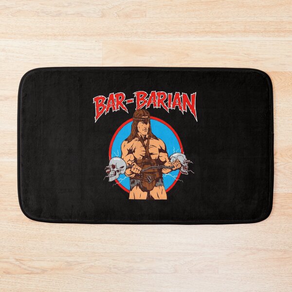 Item preview, Retro Barbarian Skull Weightlifting  designed and sold by ASTRAXO.