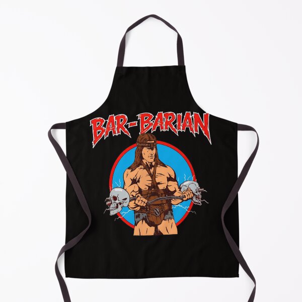 Item preview, Retro Barbarian Skull Weightlifting  designed and sold by ASTRAXO.