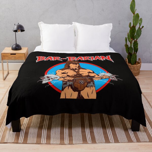 Item preview, Retro Barbarian Skull Weightlifting  designed and sold by ASTRAXO.