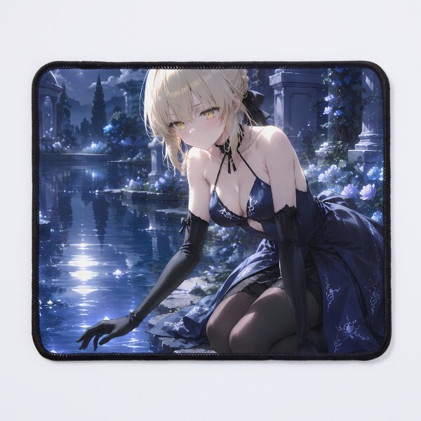Item preview, Saber Alter Fate Stay Night Moonlit Garden Reflection designed and sold by SolenneAzur.