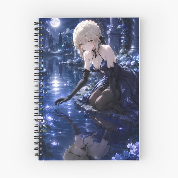 Item preview, Saber Alter Fate Stay Night Moonlit Garden Reflection designed and sold by SolenneAzur.