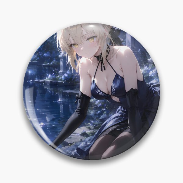 Item preview, Saber Alter Fate Stay Night Moonlit Garden Reflection designed and sold by SolenneAzur.