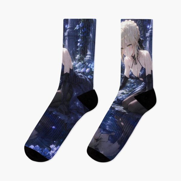 Item preview, Saber Alter Fate Stay Night Moonlit Garden Reflection designed and sold by SolenneAzur.